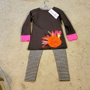 GIRLS Size 6x Thanksgiving outfit.